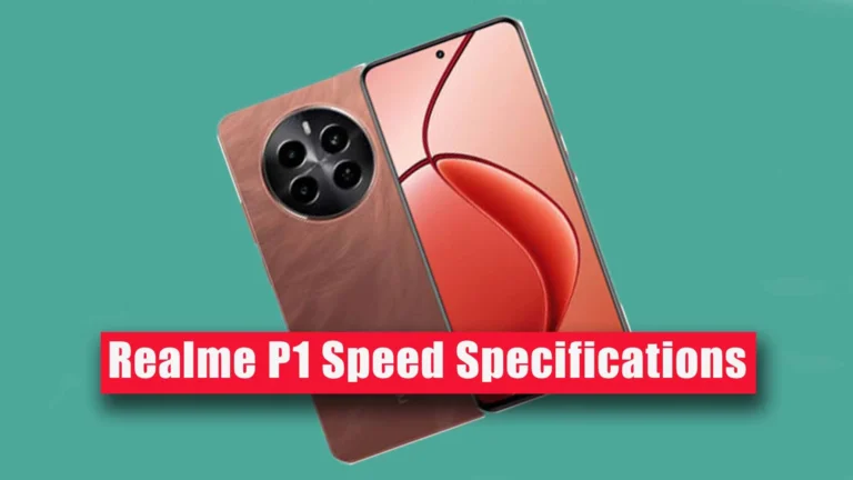 Realme P1 Speed Specifications