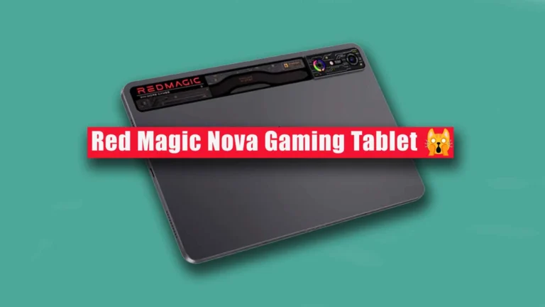 Red Magic Nova gaming tablet