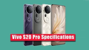 Vivo S20 Pro Specifications